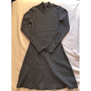 American Apparel Long Sleeve Mockneck Dress